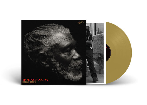Horace Andy Midnight Rocker LP (Gold Vinyl)
