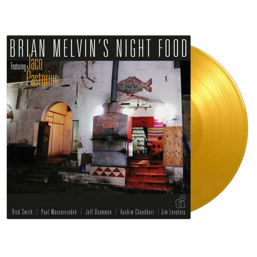 Brian Melvin's Night Food featuring Jaco Pastorius Night Food Numbered Limited Edition 180g Import LP (Yellow Vinyl) 2