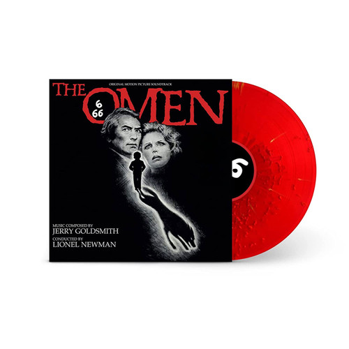 The Omen Original Motion Picture Soundtrack LP (Red/Black Splatter Vinyl) 2