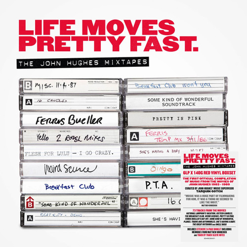 Life Moves Pretty Fast - The John Hughes Mixtapes Import 180g 6LP Box Set (Red Vinyl) 2