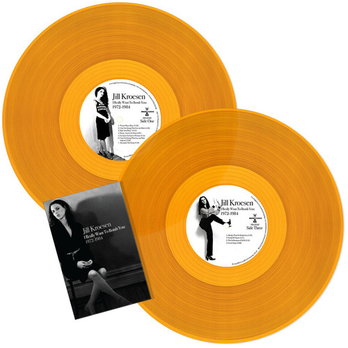 Jill Kroesen I Really Want to Bomb You: 1972-1984 2LP (Clear Orange Vinyl) 2