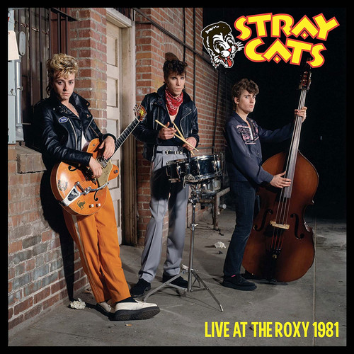 Stray Cats Live at the Roxy 1981 LP (Gold & Black Splatter Vinyl) 1