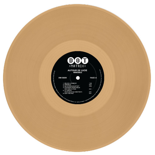 Autour de Lucie Immobile LP (Tan Vinyl) 3