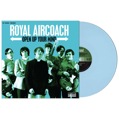 Royal Aircoach Open Up Your Mind LP (Mono) (Sky Blue Vinyl) 2