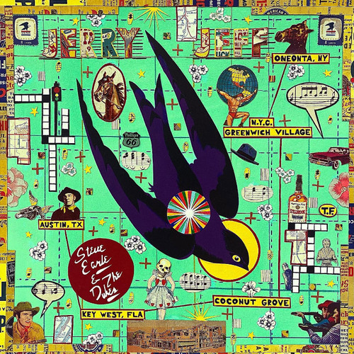 Steve Earle & The Dukes JERRY JEFF LP 1
