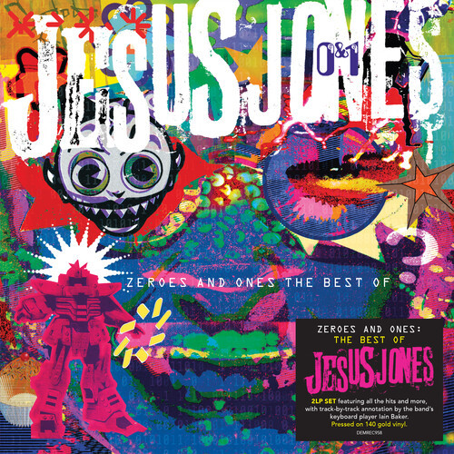 Jesus Jones Zeroes and Ones: The Best of Jesus Jones 2LP (Gold Vinyl) 1