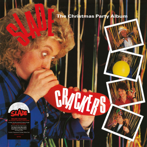 Slade Crackers: The Christmas Party Album LP (Transparent & Smoky White Vinyl)