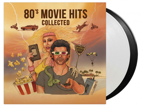 80's Movie Hits Collected Numbered Limited Edition 180g Import 2LP (1 White & 1 Black Vinyl) 2