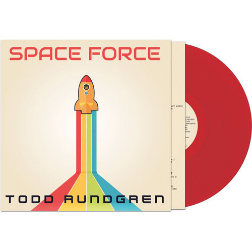 Todd Rundgren Space Force LP (Red Vinyl) 2