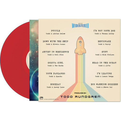 Todd Rundgren Space Force LP (Red Vinyl) 3