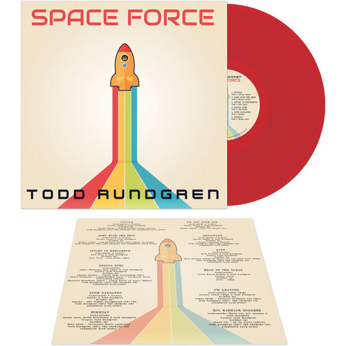 Todd Rundgren Space Force LP (Red Vinyl) 4