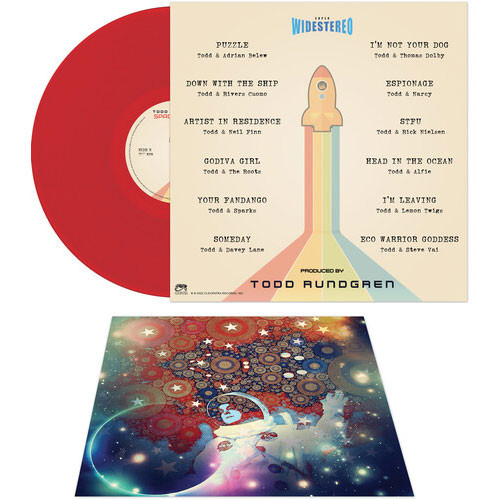 Todd Rundgren Space Force LP (Red Vinyl) 5