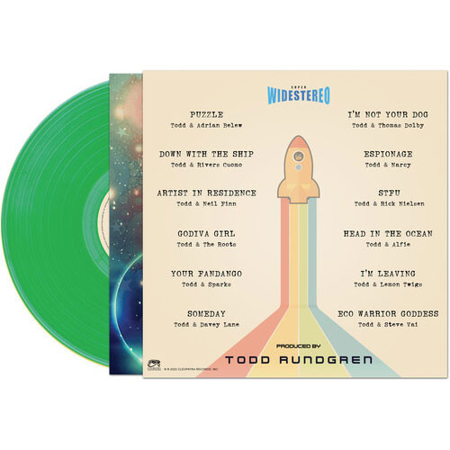 Todd Rundgren Space Force LP (Green Vinyl) 3