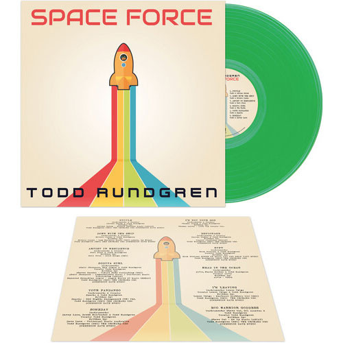 Todd Rundgren Space Force LP (Green Vinyl) 4