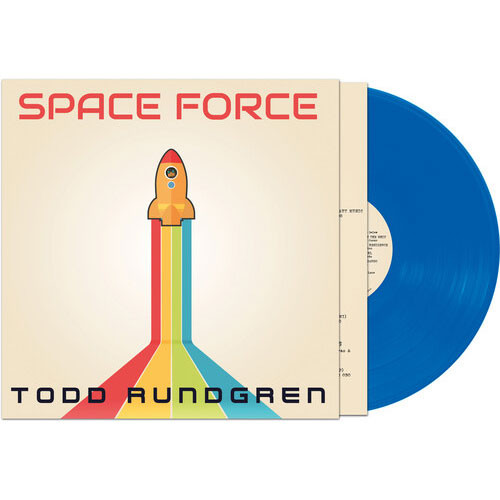 Todd Rundgren Space Force LP (Blue Vinyl) 2