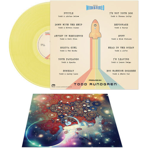 Todd Rundgren Space Force LP (Yellow Vinyl) 5