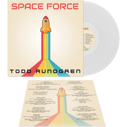Todd Rundgren Space Force LP (Clear Vinyl) 4