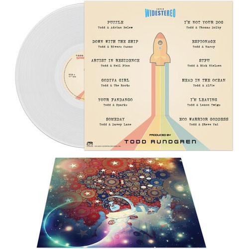 Todd Rundgren Space Force LP (Clear Vinyl) 5