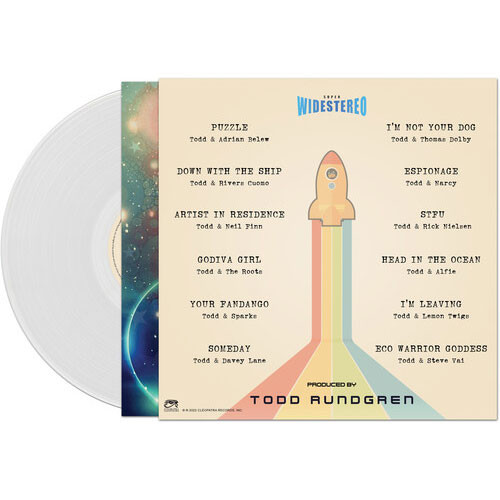 Todd Rundgren Space Force LP (Clear Vinyl) 3