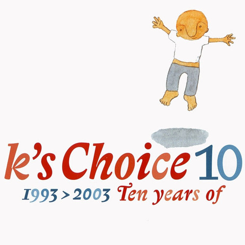 K's Choice 10 (1993-2003: Ten Years of) Numbered Limited Edition 180g Import 2LP (Crystal Clear & Blue Marbled Vinyl) 1