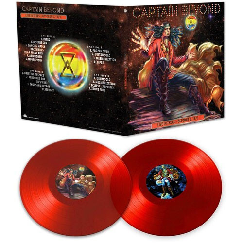 Captain Beyond Live in Texas - October 6, 1973 2LP (Red Vinyl) 3