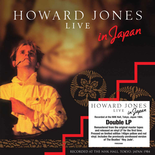Howard Jones Live in Japan Import 2LP (Red & Yellow Vinyl) 2