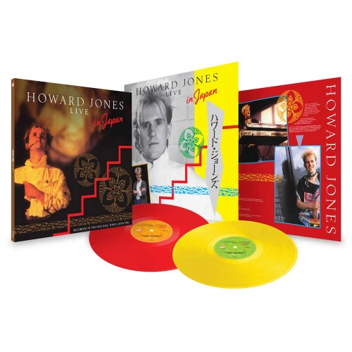 Howard Jones Live in Japan Import 2LP (Red & Yellow Vinyl) 1