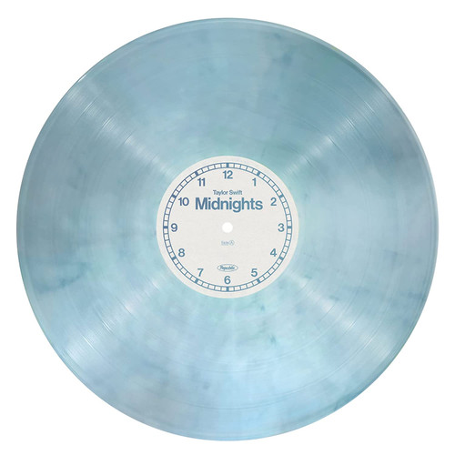 Taylor Swift Midnights LP (Moonstone Blue Vinyl) 3