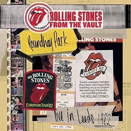 The Rolling Stones From the Vault: Roundhay Park Live In Leeds 1982 3LP & DVD 1
