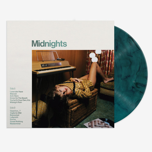 Taylor Swift Midnights LP (Jade Green Vinyl) 1