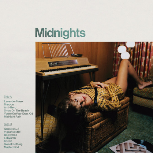 Taylor Swift Midnights LP (Jade Green Vinyl) 4