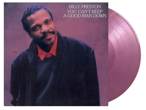 Billy Preston You Can't Keep a Good Man Down Numbered Limited Edition 180g Import LP (Pink & Purple Marbled Vinyl) 2