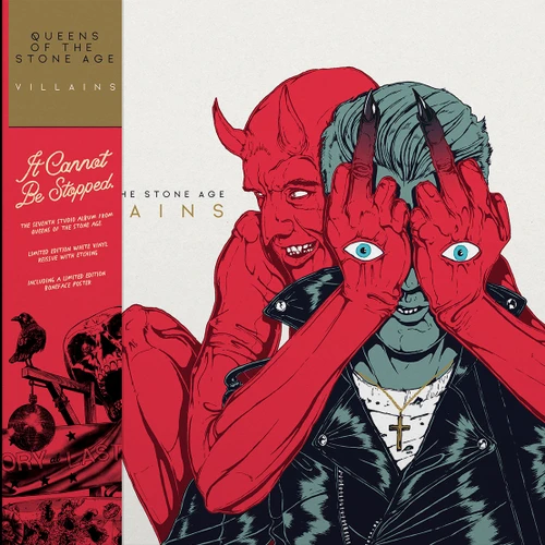 Queens of the Stone Age Villains 2LP (Opaque White Vinyl) 1