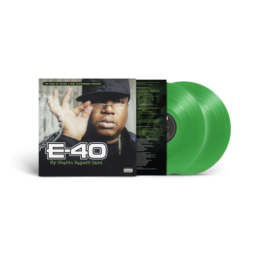 E-40 My Ghetto Report Card 2LP (Green Vinyl) 2