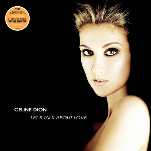 Celine Dion Let's Talk About Love 2LP (Orange Vinyl) 1