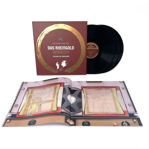 Sir Georg Solti Das Rheingold Half-Speed Mastered 180g 3LP Box Set 3