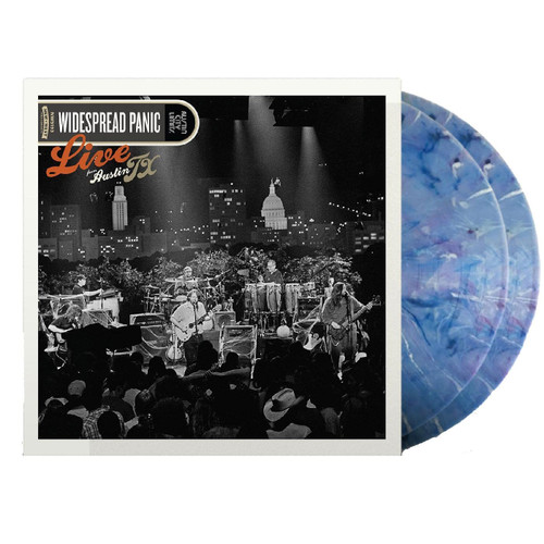 Widespread Panic Live from Austin, TX 2LP ("Chilly Water" Blue Vinyl) 1