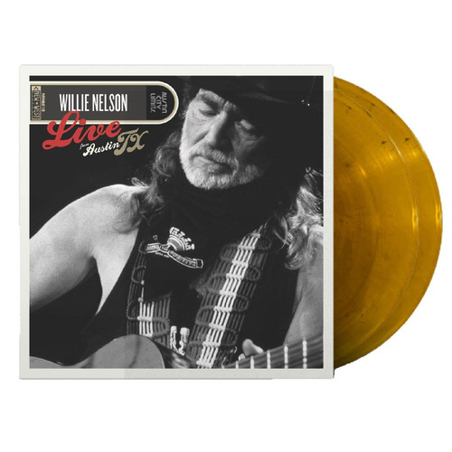 Willie Nelson Live from Austin, TX 2LP ("Acapulco" Gold Swirl Vinyl) 1