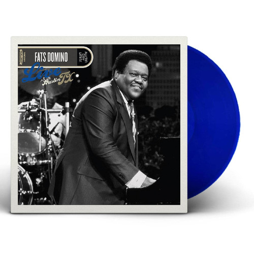 Fats Domino Live from Austin, TX LP ("Blueberry Hill" Blue Vinyl) 1