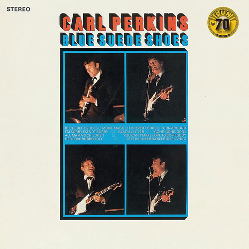 Carl Perkins Blue Suede Shoes LP 1