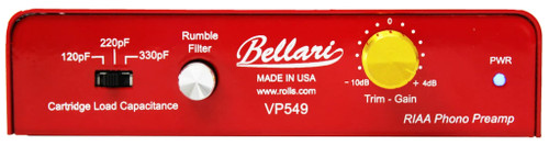 Bellari VP549 Phono Preamp 2