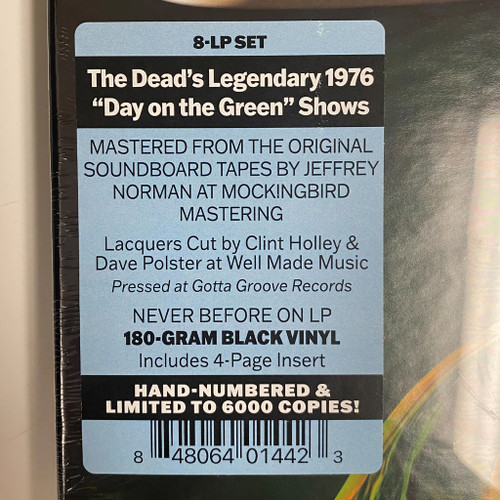 Grateful Dead Dick's Picks Vol. 33 - 10/9 & 10/10/76 Oakland, CA Hand-Numbered Limited Edition 180g 8LP Box Set 7