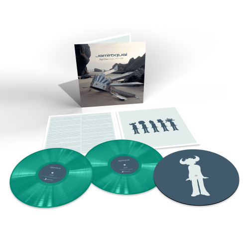 Jamiroquai High Times: Singles 1992-2006 Deluxe Numbered Limited Edition 180g 2LP (Green Marbled Vinyl) 1
