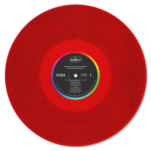 Buck Owens and His Buckaroos Christmas with Buck Owens and His Buckaroos LP (Red Vinyl) 3