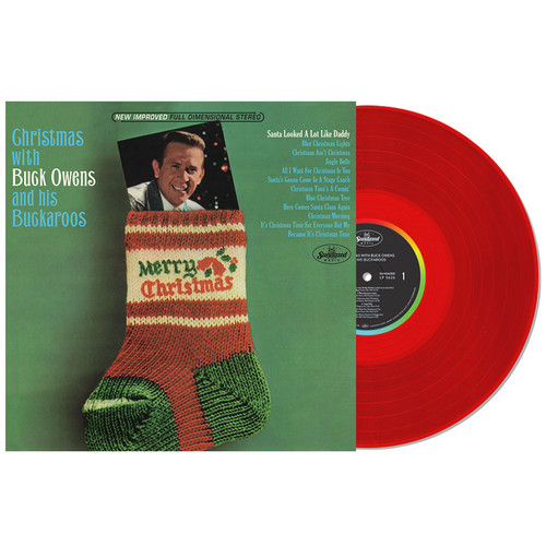 Buck Owens and His Buckaroos Christmas with Buck Owens and His Buckaroos LP (Red Vinyl) 2