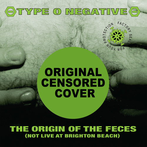 Type O Negative The Origin of the Feces (Deluxe Edition) 2LP (Green & Black Mixed Color Vinyl) 1