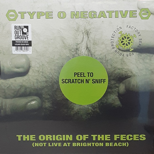 Type O Negative The Origin of the Feces (Deluxe Edition) 2LP (Green & Black Mixed Color Vinyl) 2
