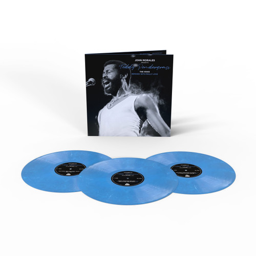 John Morales John Morales Presents Teddy Pendergrass: The Voice - Remixed With Philly Love 3LP (Blue Vinyl) 1