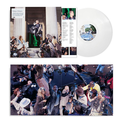 Robbie Williams Life Thru a Lens LP ('Lens' Clear Vinyl) 2