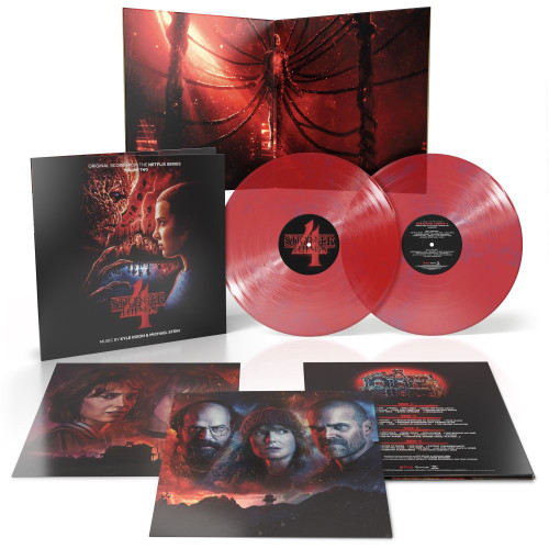 Kyle Dixon & Michael Stein Stranger Things Season 4 Original Score Volume Two 2LP ("Vecna's Red World" Vinyl) 1